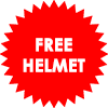 Free helmet