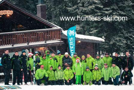 Hunters team winter season 2016/2017 - Hunters Ski School Borovets