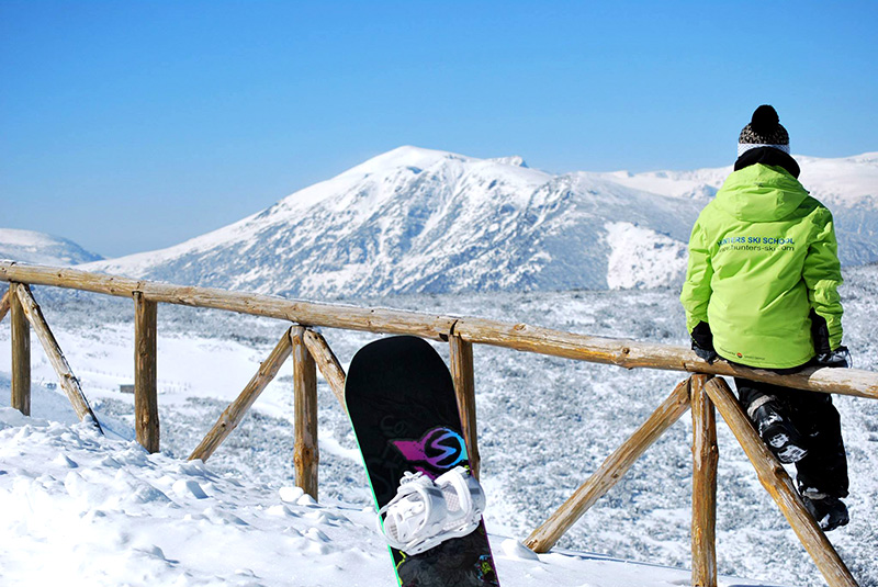 Snowboard test